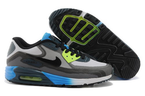 Nike Air Max Lunar 90 C3 0 Mens Shoes Gray Black Green Blue New Sale